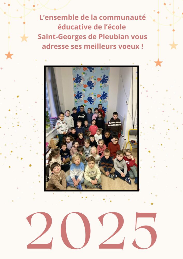 Meilleurs vœux 2025 !